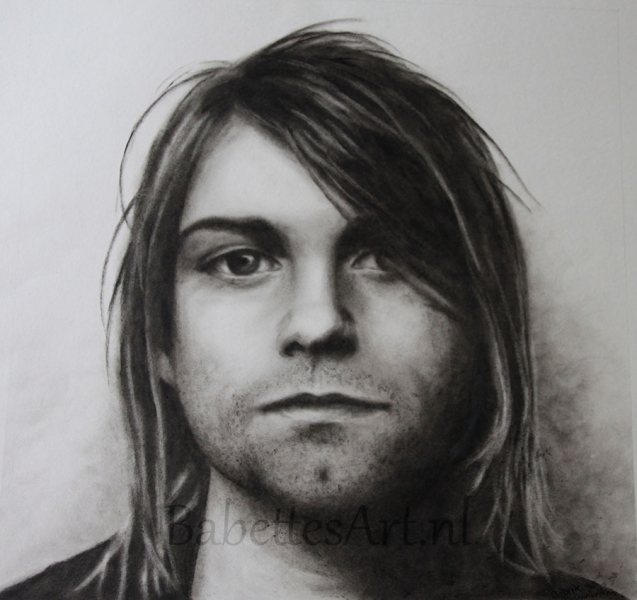 Kurt Cobain dry brush nov'15